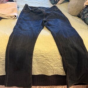 American Eagle Outfitters Navy Boot Cut Jeans
